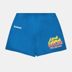 Madhappy Local Optimist Hotline Short - BlueMedium